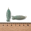Natural Amazonite Carved Pendants G-G314-01G-06-3