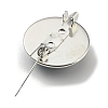 Round Glass Brooches FIND-Q096-01S-2