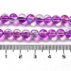 Synthetic Moonstone Beads Strands G-P528-J01-06-4
