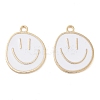 Alloy Enamel Pendants PALLOY-S192-03G-01-1