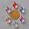Transparent Acrylic Beads TACR-S154-14A-3