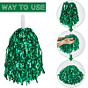 12Pcs 6 Styles Plastic Cheerleading Pom Poms Cheerleading Hand Flowers AJEW-CN0002-99-6