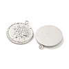 304 Stainless Steel Pendants STAS-L278-024P-2