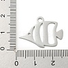 Non-Tarnish 304 Stainless Steel Pendants STAS-B056-10P-07-3