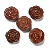 Synthetic Goldstone Carved Pendants G-Z088-01C-1