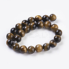Natural Tiger Eye Beads Strands X-G-G099-8mm-5-2