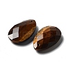 Natural Tiger Eye Pendants G-G069-04B-2