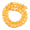 Natural Dyed White Jade Beads Strands GG-CBAEB22-B01-8mm-12-5