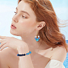 100Pcs 5 Colors Polymer Clay Pave Rhinestone Beads RB-OC0001-10A-6