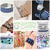 DIY Tile Bracelet Necklace Making Kit DIY-NB0007-98-7