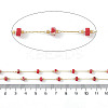 Ion Plating(IP) 304 Stainless Steel Chains AJEW-Q150-08G-01-2