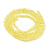 Electroplate Glass Beads Strands EGLA-A044-T1mm-B29-3