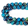 1 Strand Natural Tiger Eye Beads Strands G-TA0002-71-2