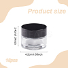 Glass Portable Cream Jar MRMJ-WH0001-15-2