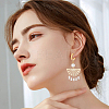 16Pcs 304 Stainless Steel Stud Earring Findings STAS-BBC0010-20D-5