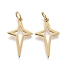 Brass Pendants KK-F821-43G-1