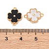 Double Side Color Acrylic Connector Charms X-KK-P289-04G-01-3