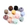 Opaque Acrylic European Large Hole Beads OACR-I015-65-1