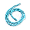 Synthetic Turquoise Beads Strands TURQ-H038-4mm-XXS09-4