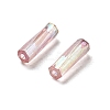 10G Ceylon Glass Twist Bugle Beads X-SEED-L012-01G-4