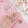 2Pcs 304 Stainless Steel Macrame Pouch Necklace Making for Gemstone Nuggets NJEW-BBC0001-23-3