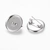 Iron Brooch Findings E04IY-P-2