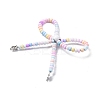Alloy & Glass Seed Beads Bowknot Chandelier Component Links PALLOY-D359-03C-2