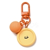 Cartoon Smiling Face Acrylic Pendant Keychain KEYC-D017-01B-1