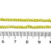 Transparent Electroplate Glass Beads Strands EGLA-H107-01A-AB11-2