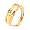 304 Stainless Steel Hollow Adjustable Ring for Women RJEW-C016-08G-1