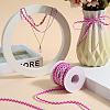 Two Tone Polyester Wavy Fringe Trim Ribbon OCOR-GF0003-97B-4