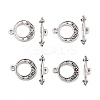 Tibetan Style Alloy Toggle Clasps LS-LF1081Y-NF-1