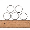 Non-Tarnish 201 Stainless Steel Linking Rings LS-X-STAS-F192-001P-03-3
