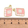 Golden Plated Alloy Enamel Pendants LS-X-ENAM-Z017-12G-03-3