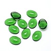 K9 Glass Cabochons Oval Flat Back Cabochons GGLA-L002D-04-2