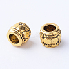 Tibetan Style Alloy Beads TIBE-Q063-124AG-NR-1
