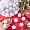 120Pcs Handmade DIY Doll Craft Pom Pom Yarn Pom Pom Balls AJEW-SC0003-15A-01-3