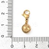 304 Stainless Steel Pendant Decorations STAS-D305-01G-D-3