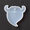 Christmas Theme DIY Santa Claus' Mustache Pendant Silicone Molds LS-DIY-K054-01-1