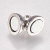 Tarnish Resistant 304 Stainless Steel Magnetic Clasps with Loops LS-STAS-G173-05P-6mm-2