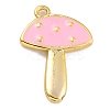Autumn Theme Brass Enamel Pendants KK-P197-18A-G-1