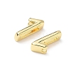 Brass Slide Charms KK-L253-15G-01-2