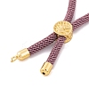Nylon Cords Bracelet Makings Fit for Connector Charms AJEW-P116-01G-27-3