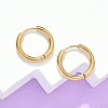 Ion Plating(IP) 304 Stainless Steel Huggie Hoop Earrings LS-EJEW-F111B-17mm-G-1