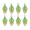 Alloy Enamel Pendants PALLOY-TAC0009-25P-D-1