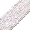 Natural Cultured Freshwater Pearl Beads Strands PEAR-N014-03F-2