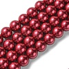 Eco-Friendly Glass Pearl Beads Strands LS-HY-A008-14mm-RB084-1