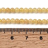 Natural Topaz Jade Beads Strands LS-G-Z116-A11-3mm-5