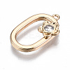 Brass Pendants KK-Q768-001G-O-3