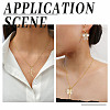 Alloy & Brass Cubic Zirconia Charms ZIRC-AR0001-27-6
